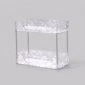 استند لوازم آرایشی مدل دو طبقه کد Lux