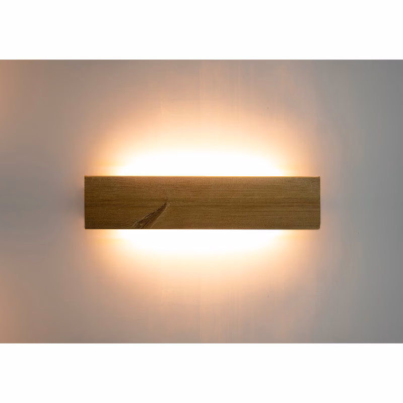 چراغ دیواری مدل ترمو چوبی کد VV-402