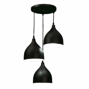 لوستر رایکا 3 شعله مدل شیپوری کوتاه کد ROS760